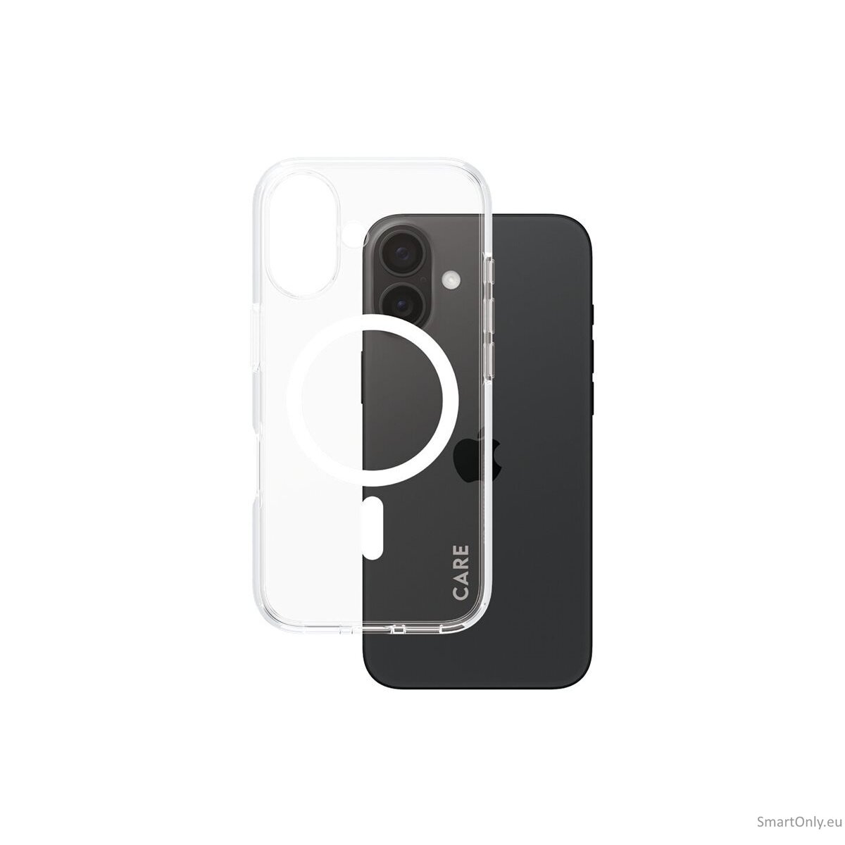 CARE by PanzerGlass Case Flagship White MagSafe iPhone 16 | CARE 4