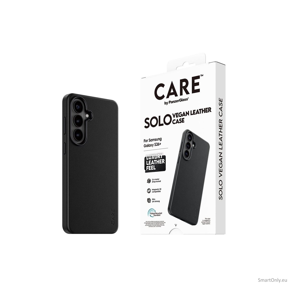 CARE by PanzerGlass Solo Case Black Samsung New Galaxy S26 Plus | PanzerGlass 2