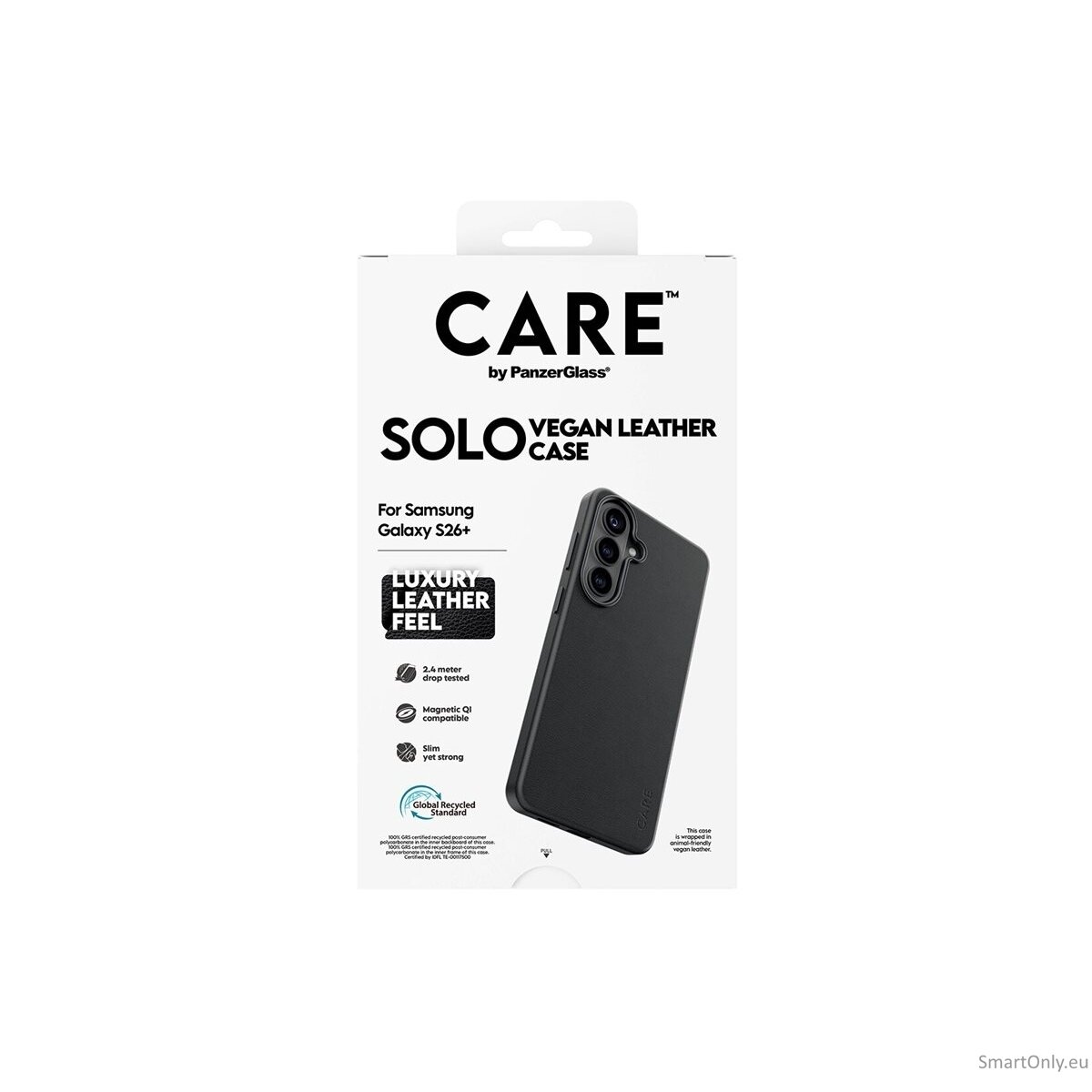 CARE by PanzerGlass Solo Case Black Samsung New Galaxy S26 Plus | PanzerGlass 4 CARE by PanzerGlass Solo Case Black Samsung New Galaxy S26 Plus | PanzerGlass 4