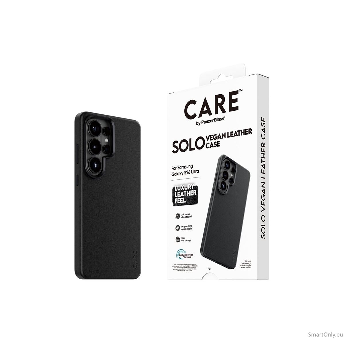 CARE by PanzerGlass Solo Case Black Samsung New Galaxy S26 Ultra | PanzerGlass 3 CARE by PanzerGlass Solo Case Black Samsung New Galaxy S26 Ultra | PanzerGlass 3