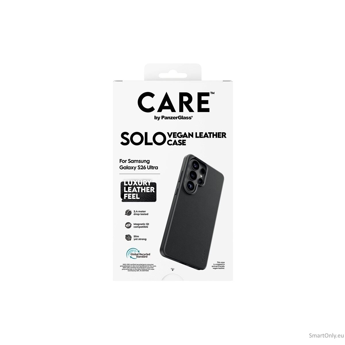 CARE by PanzerGlass Solo Case Black Samsung New Galaxy S26 Ultra | PanzerGlass 5 CARE by PanzerGlass Solo Case Black Samsung New Galaxy S26 Ultra | PanzerGlass 5