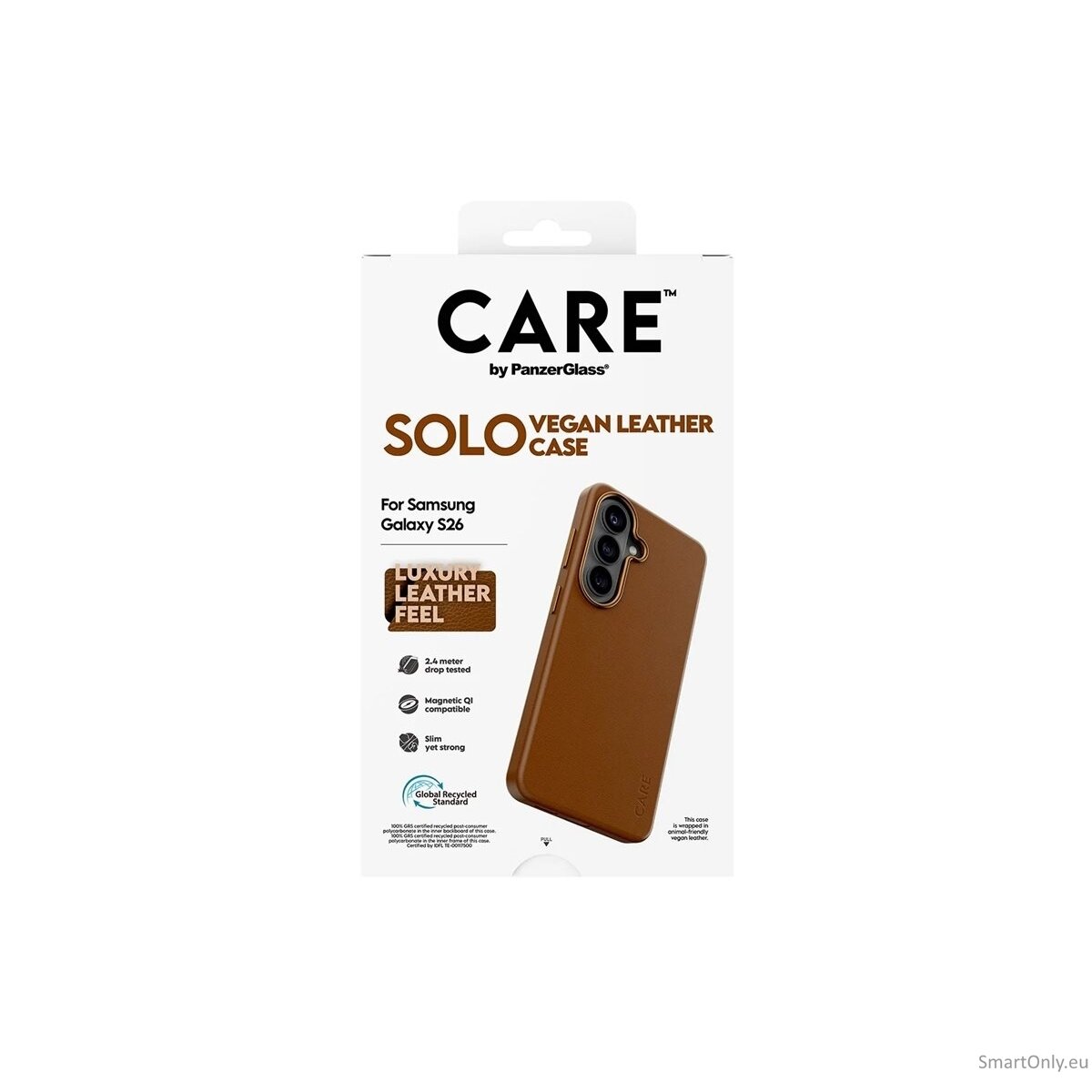 CARE by PanzerGlass Solo Case Brown Samsung New Galaxy S26 6
