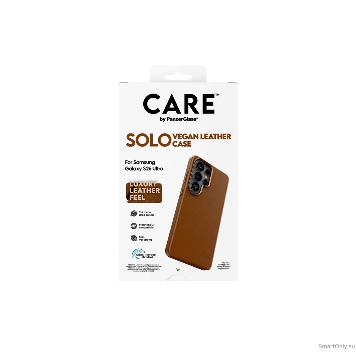 CARE by PanzerGlass Solo Case Brown Samsung New Galaxy S26 Ultra 5 CARE by PanzerGlass Solo Case Brown Samsung New Galaxy S26 Ultra 5