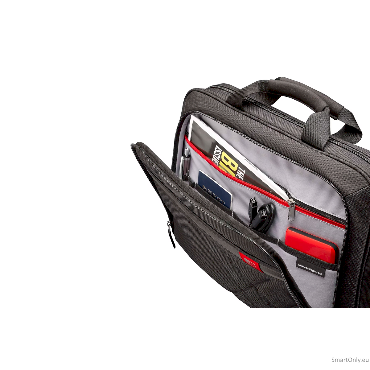 Case Logic Casual Laptop Bag DLC117 Fits up to size 17 ", Black, Shoulder strap 5 Case Logic Casual Laptop Bag DLC117 Fits up to size 17 ", Black, Shoulder strap 5