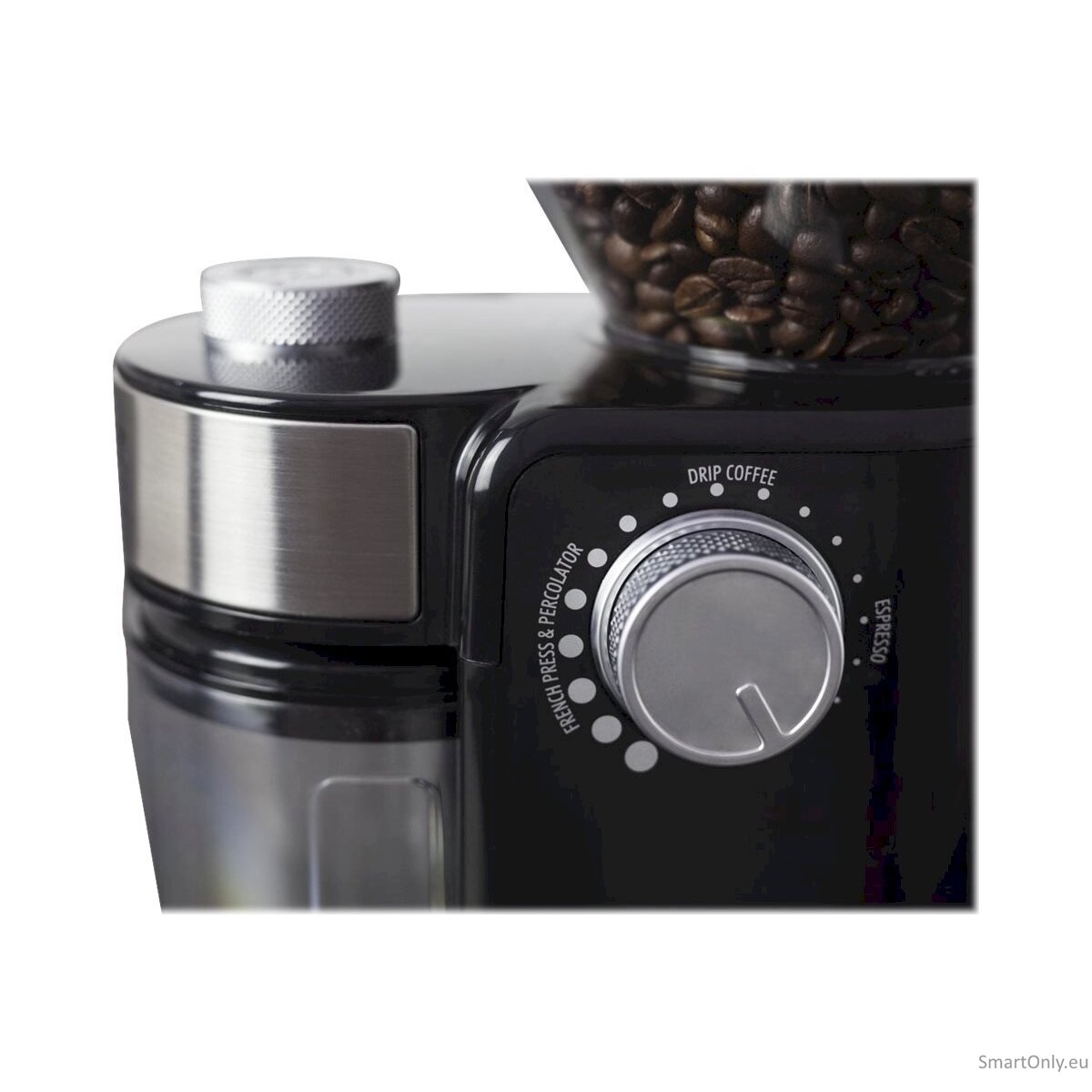 Caso | Coffee grinder | Barista Crema | 150 W | Coffee beans capacity 240 g | Number of cups 12 pc(s) | Black 8