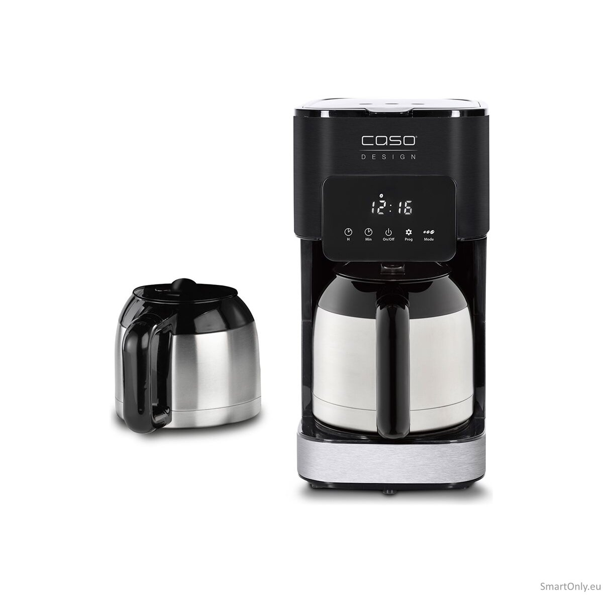 Caso | Coffee Maker with Two Insulated Jugs | Taste & Style Duo Thermo | Drip | 800 W | Black/Stainless Steel 4 Caso | Coffee Maker with Two Insulated Jugs | Taste & Style Duo Thermo | Drip | 800 W | Black/Stainless Steel 4
