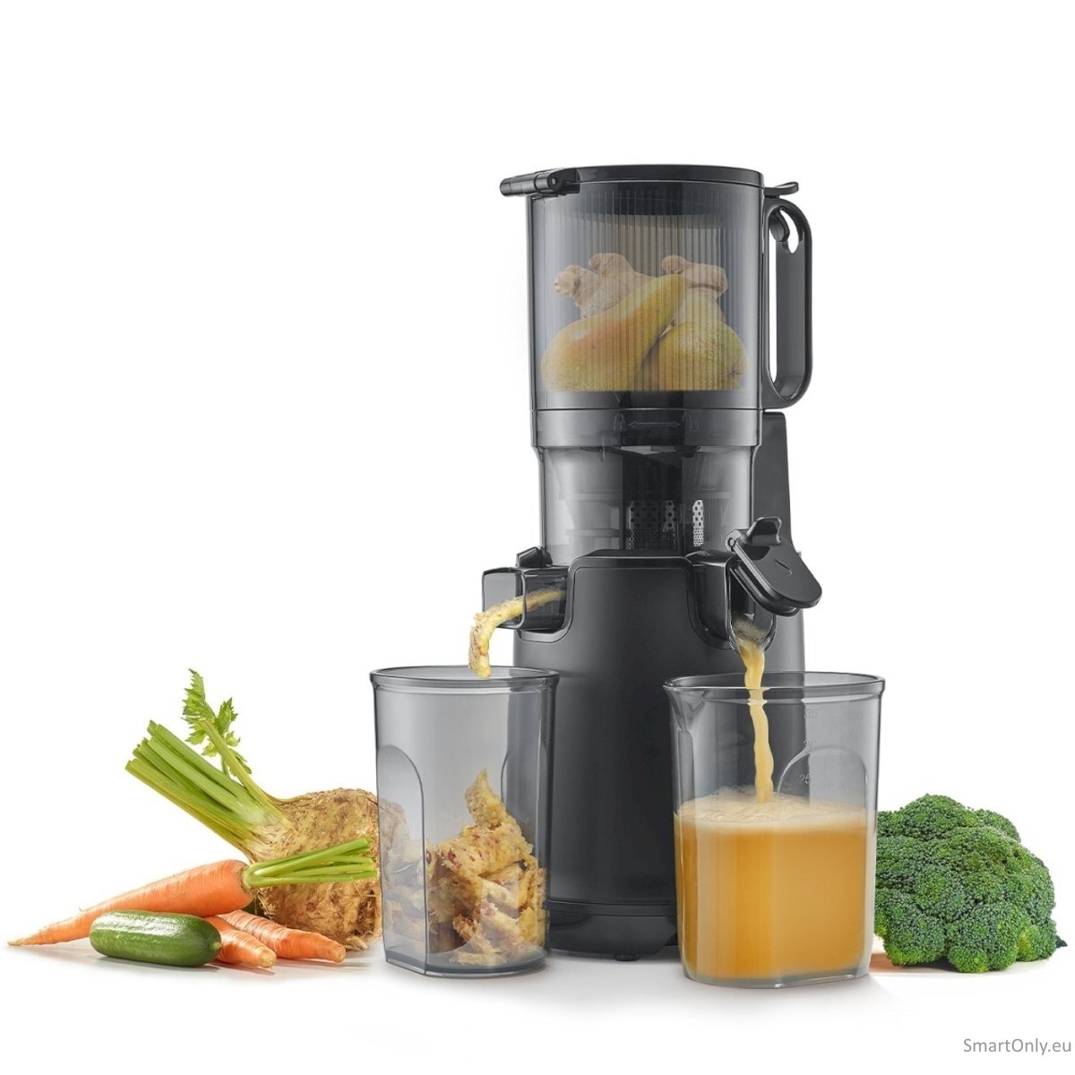 Caso | Design Slow Juicer | SJW 600 XL | Type Slow Juicer | Black | 250 W | Number of speeds 1 | 40 RPM 10 Caso | Design Slow Juicer | SJW 600 XL | Type Slow Juicer | Black | 250 W | Number of speeds 1 | 40 RPM 10