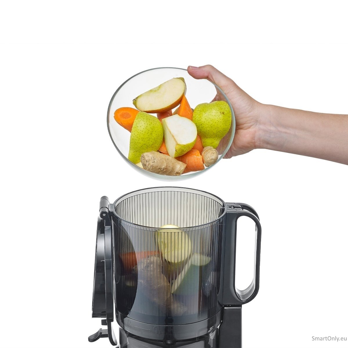 Caso | Design Slow Juicer | SJW 600 XL | Type Slow Juicer | Black | 250 W | Number of speeds 1 | 40 RPM 5 Caso | Design Slow Juicer | SJW 600 XL | Type Slow Juicer | Black | 250 W | Number of speeds 1 | 40 RPM 5