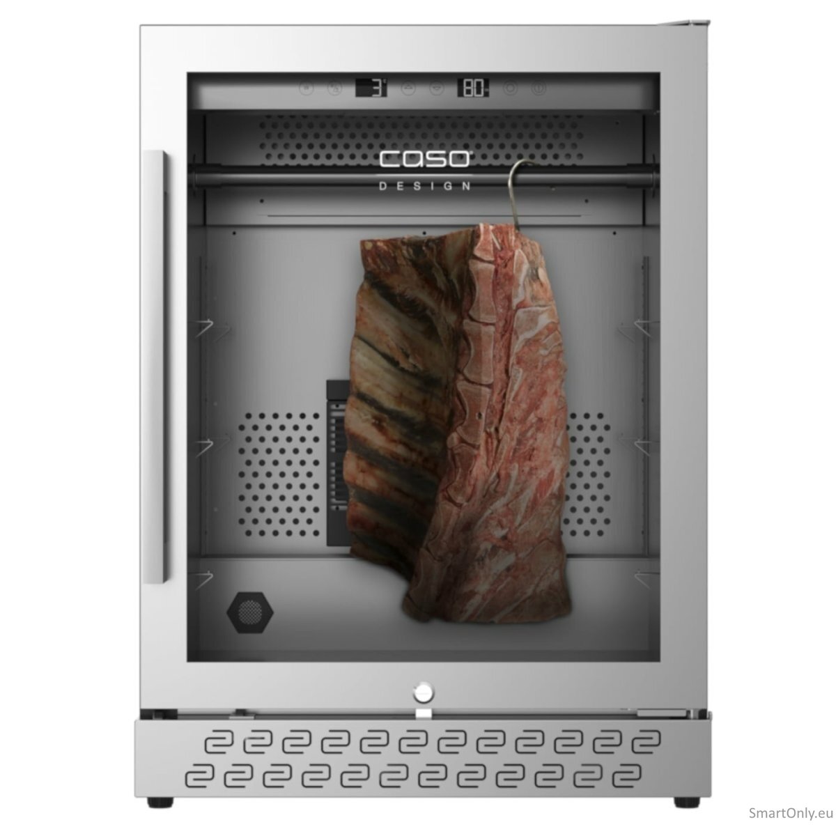 Caso | Dry aging cabinet with compressor technology | DryAged Master 125 | Energy efficiency class Not apply | Free standing | Bottles capacity Not apply | Cooling type Compressor technology | Stainless steel 2 Caso | Dry aging cabinet with compressor technology | DryAged Master 125 | Energy efficiency class Not apply | Free standing | Bottles capacity Not apply | Cooling type Compressor technology | Stainless steel 2
