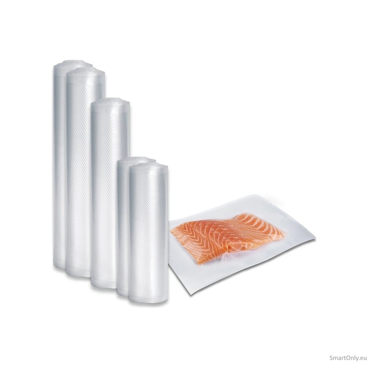 Caso | Foil set 3 for vacuuming + Sous Vide Cooking | 01237 | Dimensions (W x L) 16 x 23 cm, 20 x 600 cm, 28 x 600 cm, 30 x 600 cm 1 Caso | Foil set 3 for vacuuming + Sous Vide Cooking | 01237 | Dimensions (W x L) 16 x 23 cm, 20 x 600 cm, 28 x 600 cm, 30 x 600 cm 1