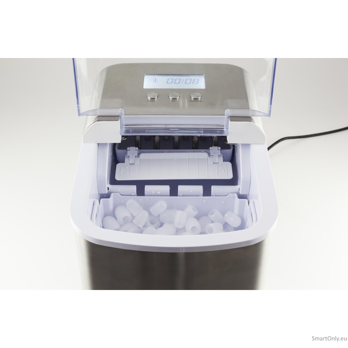 Caso Ice cube machine IceChef Pro Power 120 W Capacity 2.2 L Stainless steel 1 Caso Ice cube machine IceChef Pro Power 120 W Capacity 2.2 L Stainless steel 1