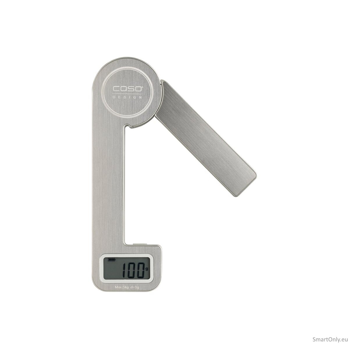 Caso | Scales | KitchenEcostyle | Maximum weight (capacity) 5 kg | Graduation 1 g | Display type LCD | Stainless steel 7