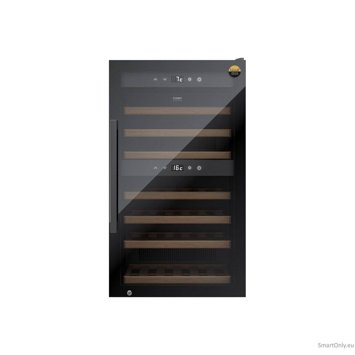Caso | Smart Wine Cooler | WineExclusive 66 | Energy efficiency class G | Free standing | Bottles capacity bottles | Cooling type Compressor technology | Black 4