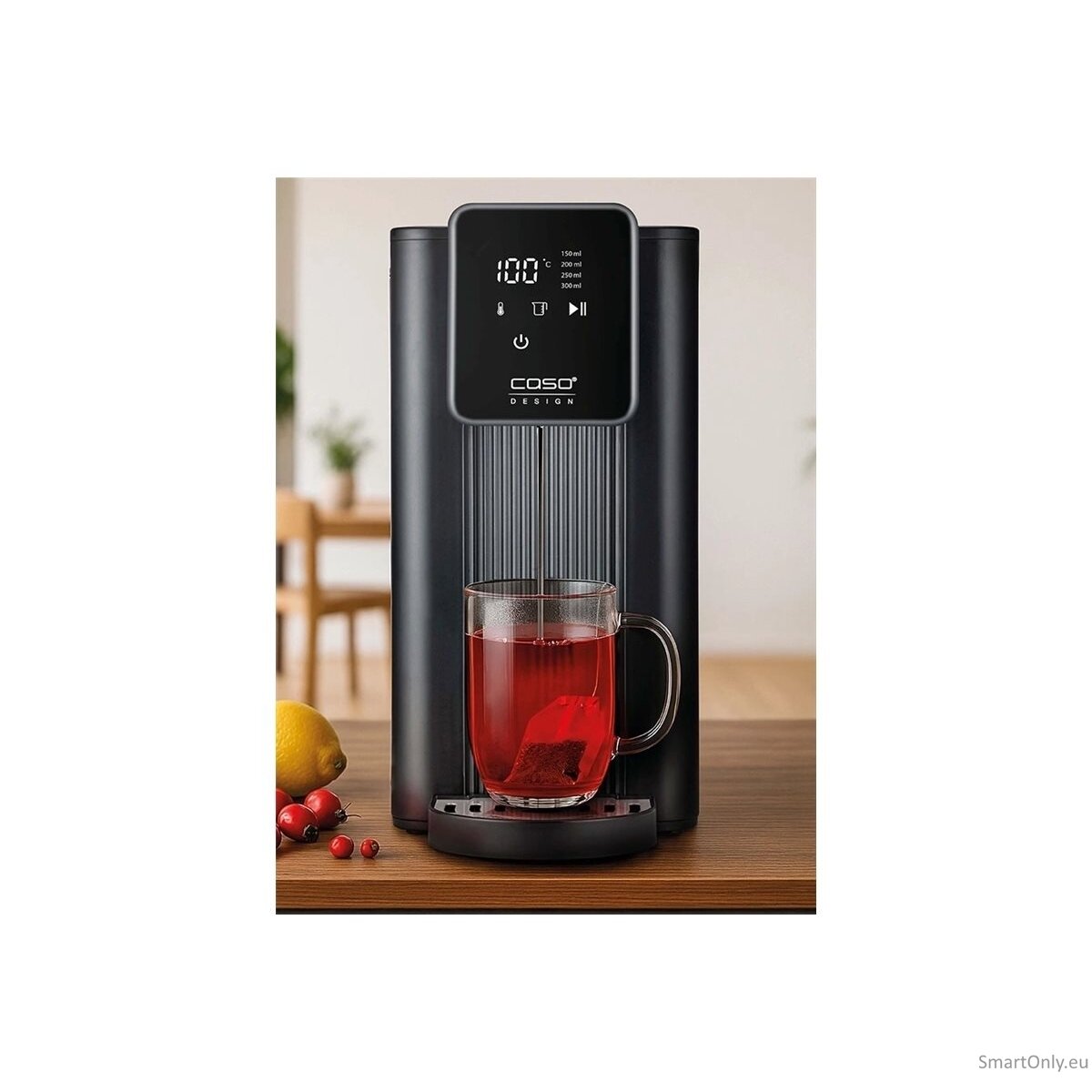 Caso | Turbo Hot Water Dispenser | HW 616 | Water Dispenser | 2600 W | 2.5 L | Plastic/Stainless Steel | Black/Stainless Steel 13 Caso | Turbo Hot Water Dispenser | HW 616 | Water Dispenser | 2600 W | 2.5 L | Plastic/Stainless Steel | Black/Stainless Steel 13