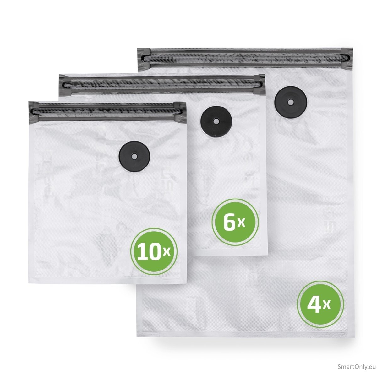 Caso | Vacu ZIP-Bags Set | 01243 | Transparent Caso | Vacu ZIP-Bags Set | 01243 | Transparent