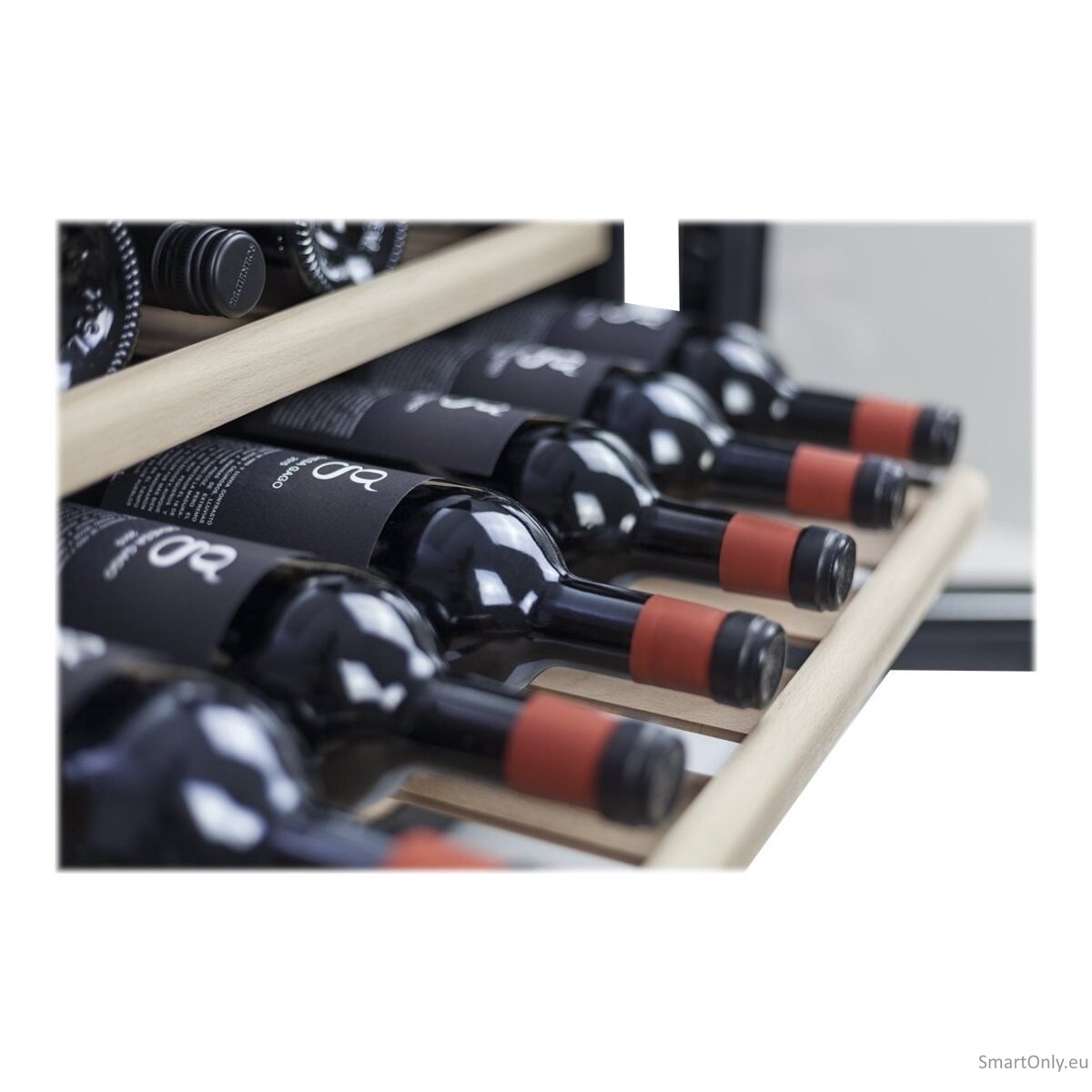Caso | Wine cooler | WineSafe 18 EB | Energy efficiency class G | Built-in | Bottles capacity 18 bottles | Cooling type Compressor technology | Black 11 Caso | Wine cooler | WineSafe 18 EB | Energy efficiency class G | Built-in | Bottles capacity 18 bottles | Cooling type Compressor technology | Black 11