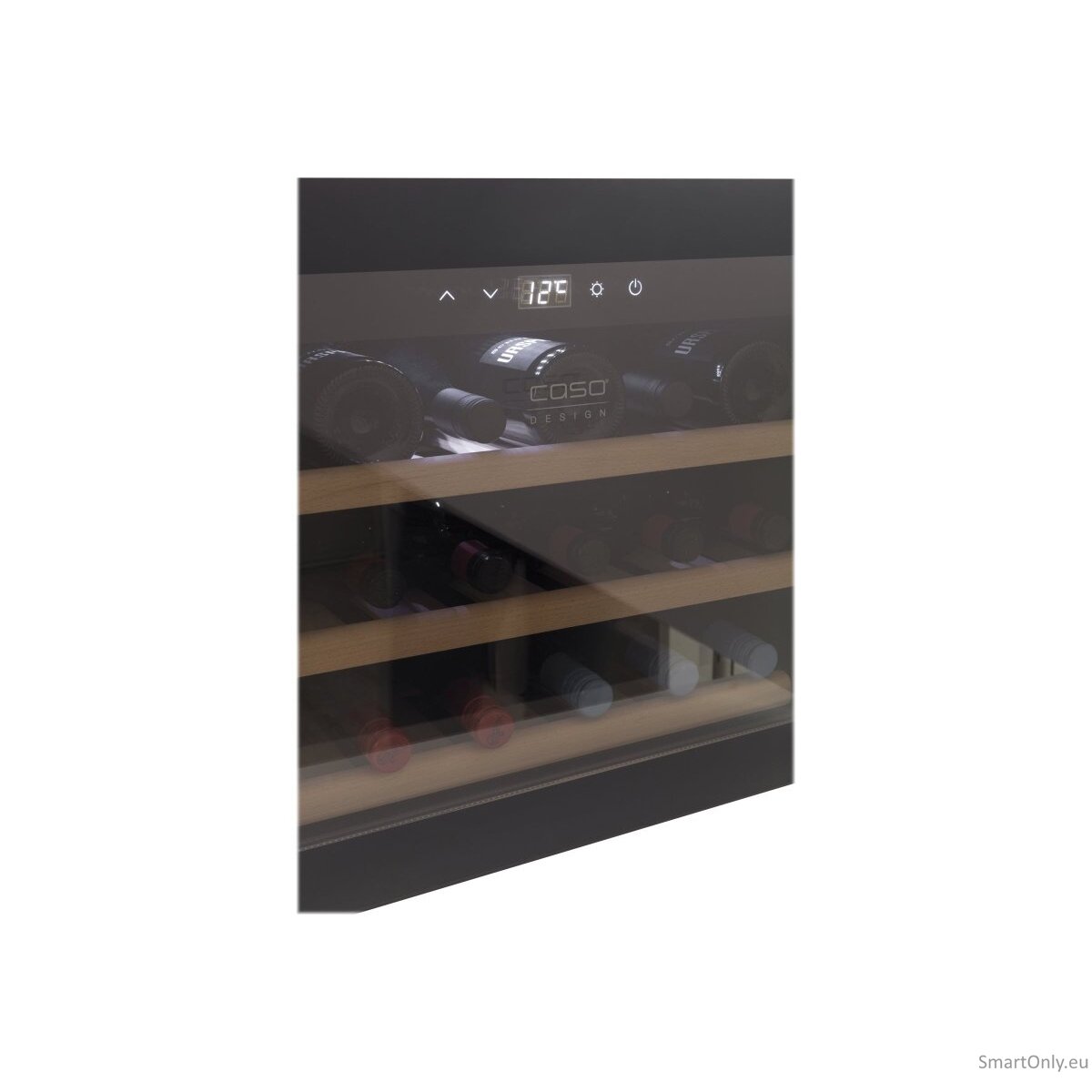 Caso | Wine cooler | WineSafe 18 EB | Energy efficiency class G | Built-in | Bottles capacity 18 bottles | Cooling type Compressor technology | Black 5