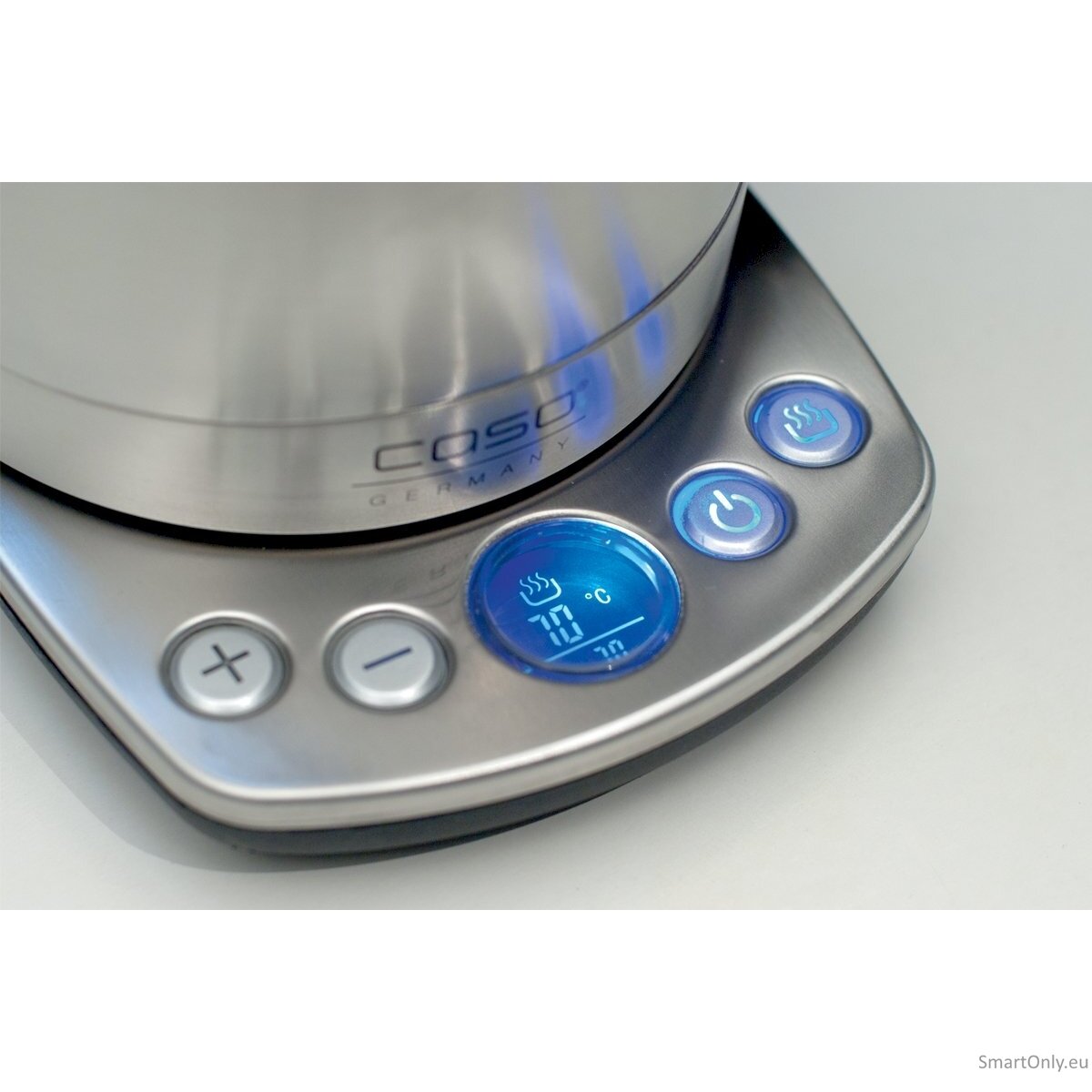 Caso WK 2200 With electronic control 2200 W 1.7 L Stainless steel 360° rotational base Stainless steel 1 Caso WK 2200 With electronic control 2200 W 1.7 L Stainless steel 360° rotational base Stainless steel 1
