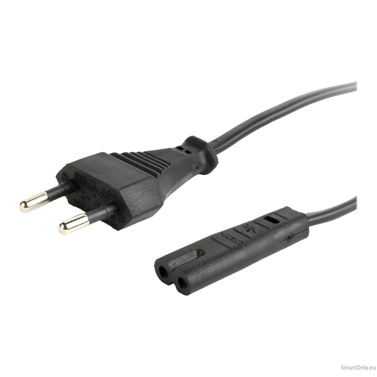 Cablexpert | Power cord (C7), VDE approved | Black | CEE 7/16 to C7 4 Cablexpert | Power cord (C7), VDE approved | Black | CEE 7/16 to C7 4