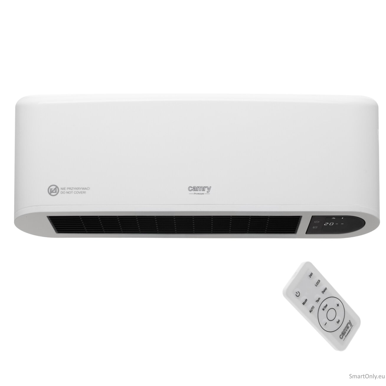 Camry Air Curtain Heater with LED Display | CR 7753 | Air curtain | 2000 W | White | IP22