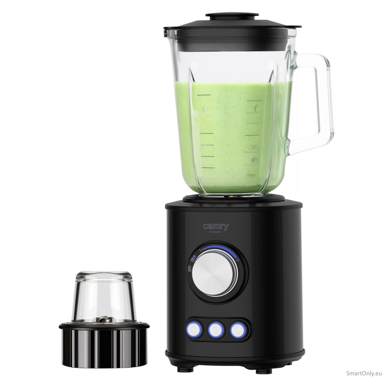 Camry Blender | CR 4088 | Tabletop | 1800 W | Jar material Glass | Jar capacity 1.5 L | Ice crushing | Piano Black 1 Camry Blender | CR 4088 | Tabletop | 1800 W | Jar material Glass | Jar capacity 1.5 L | Ice crushing | Piano Black 1