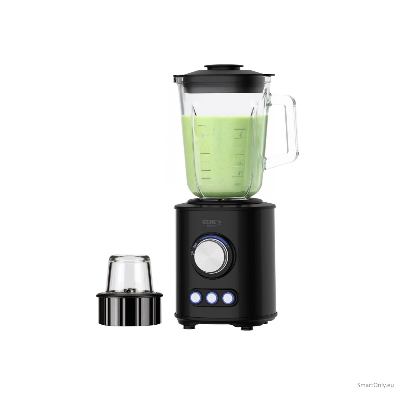 Camry Blender | CR 4088 | Tabletop | 1800 W | Jar material Glass | Jar capacity 1.5 L | Ice crushing | Piano Black 12 Camry Blender | CR 4088 | Tabletop | 1800 W | Jar material Glass | Jar capacity 1.5 L | Ice crushing | Piano Black 12