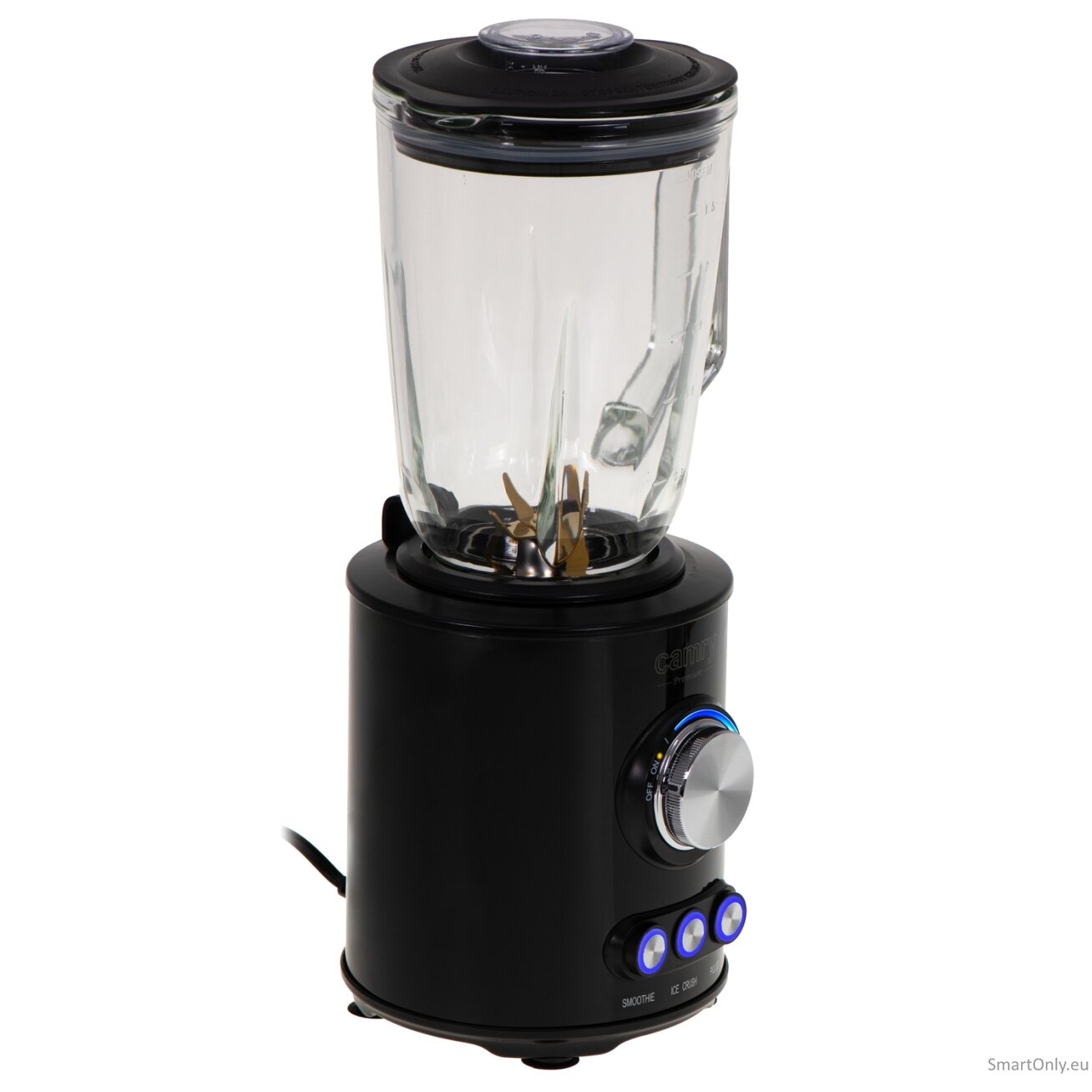 Camry Blender | CR 4088 | Tabletop | 1800 W | Jar material Glass | Jar capacity 1.5 L | Ice crushing | Piano Black 5 Camry Blender | CR 4088 | Tabletop | 1800 W | Jar material Glass | Jar capacity 1.5 L | Ice crushing | Piano Black 5