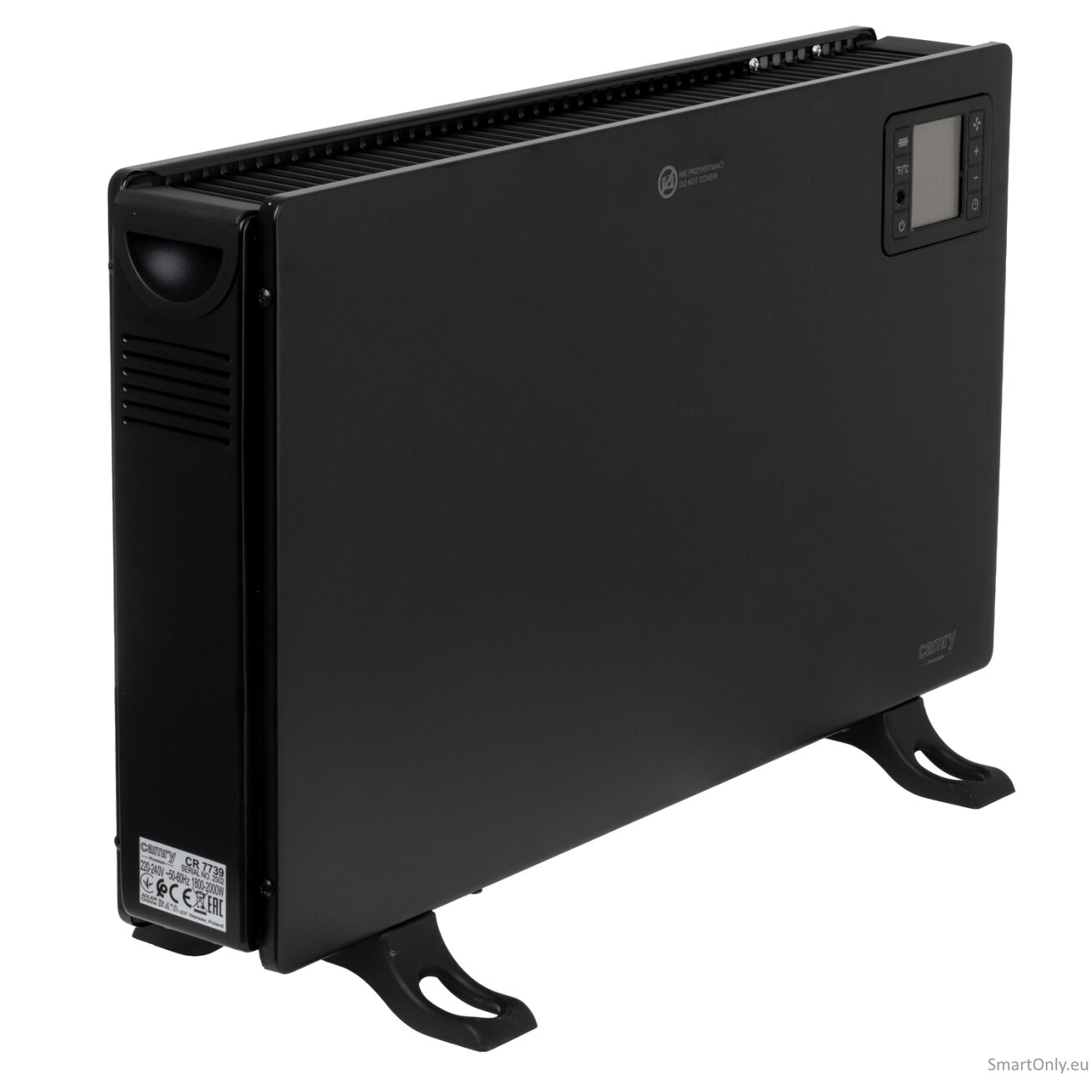Camry Fan Heater with Remote Control | CR 7739 | Convection Heater | 2000 W | Number of power levels 3 (750W/1250W/2000W) | Black 1 Camry Fan Heater with Remote Control | CR 7739 | Convection Heater | 2000 W | Number of power levels 3 (750W/1250W/2000W) | Black 1