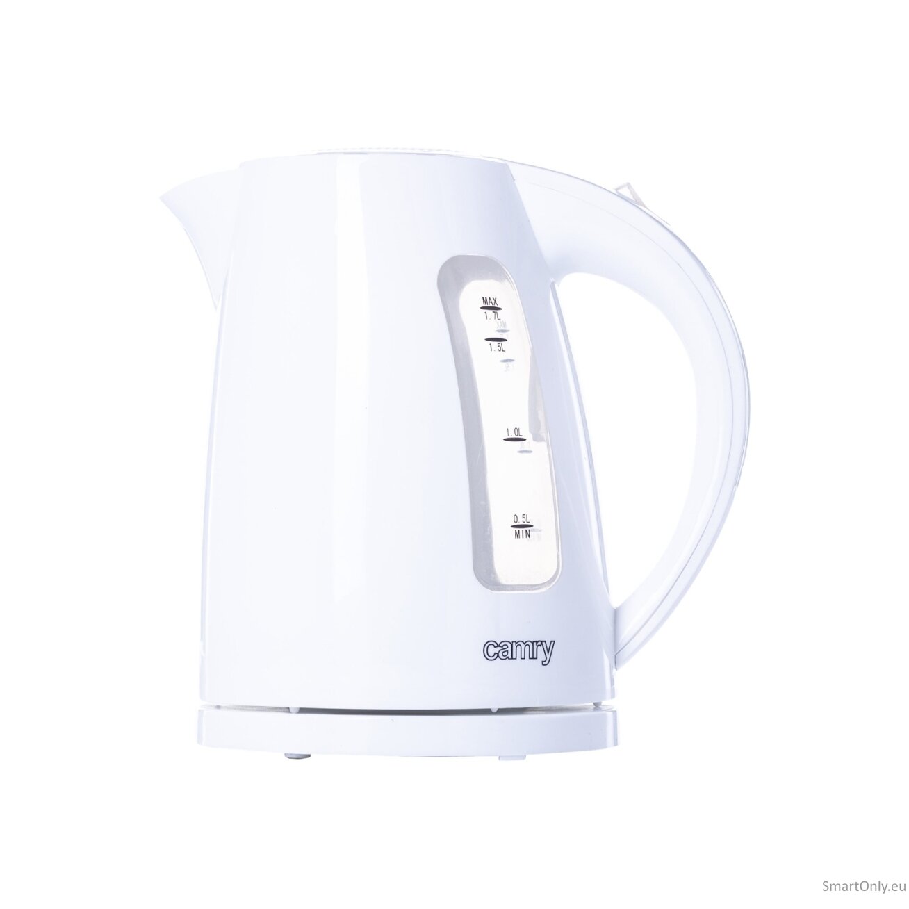 Camry | Kettle | CR 1255 | Standard | 2200 W | 1.7 L | Plastic | 360° rotational base | White 2 Camry | Kettle | CR 1255 | Standard | 2200 W | 1.7 L | Plastic | 360° rotational base | White 2