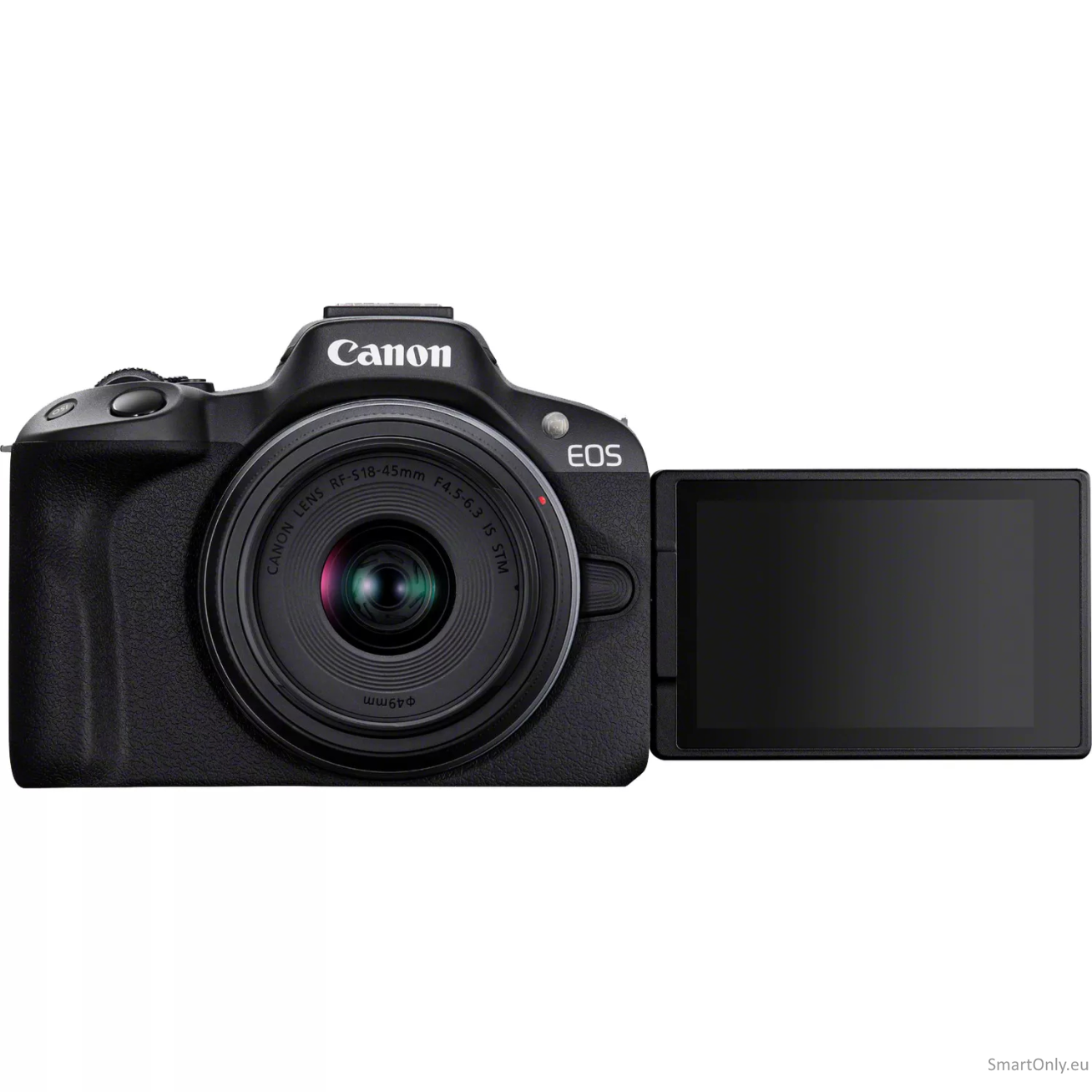 Canon | EOS R50 + RF-S 18-45mm F4.5-6.3 IS STM (SIP) | Megapixel 24.2 MP | Image stabilizer | ISO sensitivity (max) 32000 | Display diagonal 2.95 " | Wi-Fi | Video recording | Automatic, manual | CMOS | Black 8 Canon | EOS R50 + RF-S 18-45mm F4.5-6.3 IS STM (SIP) | Megapixel 24.2 MP | Image stabilizer | ISO sensitivity (max) 32000 | Display diagonal 2.95 " | Wi-Fi | Video recording | Automatic, manual | CMOS | Black 8