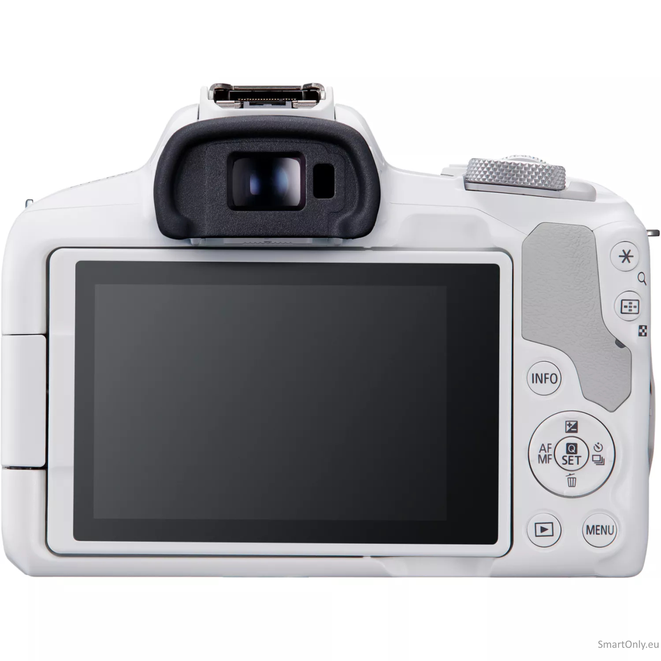 Canon | EOS R50 WH + RF-S 18-45mm F4.5-6.3 IS STM (SIP) | Megapixel 24.2 MP | Image stabilizer | ISO sensitivity (max) 32000 | Display diagonal 2.95 " | Wi-Fi | Video recording | Automatic, manual | CMOS | White 6 Canon | EOS R50 WH + RF-S 18-45mm F4.5-6.3 IS STM (SIP) | Megapixel 24.2 MP | Image stabilizer | ISO sensitivity (max) 32000 | Display diagonal 2.95 " | Wi-Fi | Video recording | Automatic, manual | CMOS | White 6
