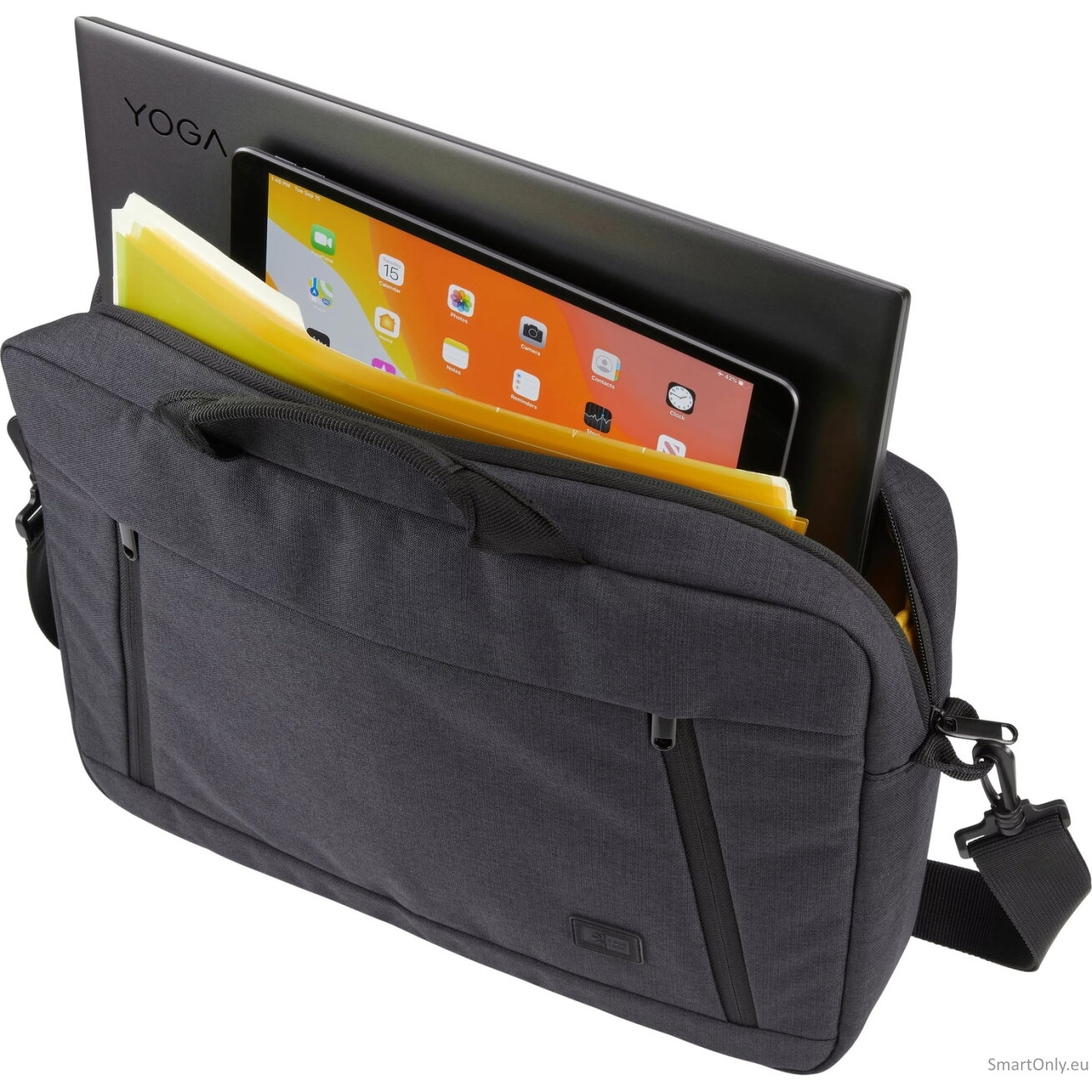 Case Logic | Huxton | Fits up to size 16 " | Laptop attaché | Shoulder strap | Black 7