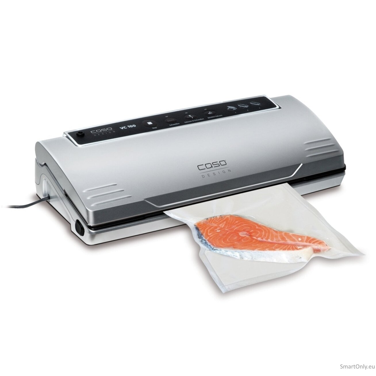 Caso | Bar Vacuum sealer | VC 100 | Power 120 W | Temperature control | Silver 3 Caso | Bar Vacuum sealer | VC 100 | Power 120 W | Temperature control | Silver 3