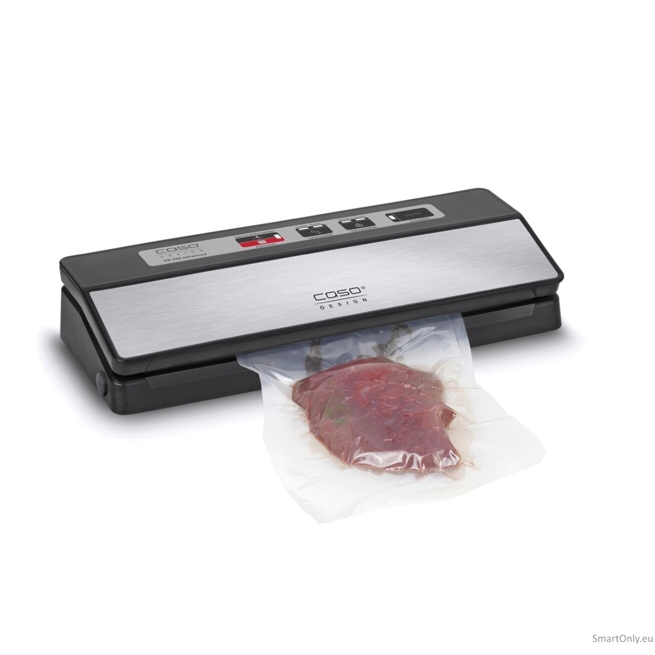 Caso | Bar Vacuum sealer | VR 390 advanced | Power 110 W | Temperature control | Black/Stainless steel 4 Caso | Bar Vacuum sealer | VR 390 advanced | Power 110 W | Temperature control | Black/Stainless steel 4