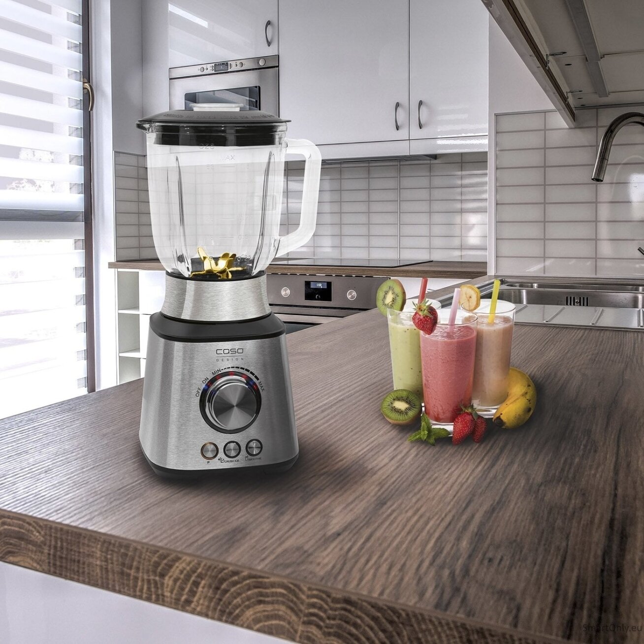 Caso | Blender | MX 1000 | Tabletop | 1300 W | Jar material Glass | Jar capacity 1.5 L | Ice crushing | Stainless steel 3 Caso | Blender | MX 1000 | Tabletop | 1300 W | Jar material Glass | Jar capacity 1.5 L | Ice crushing | Stainless steel 3