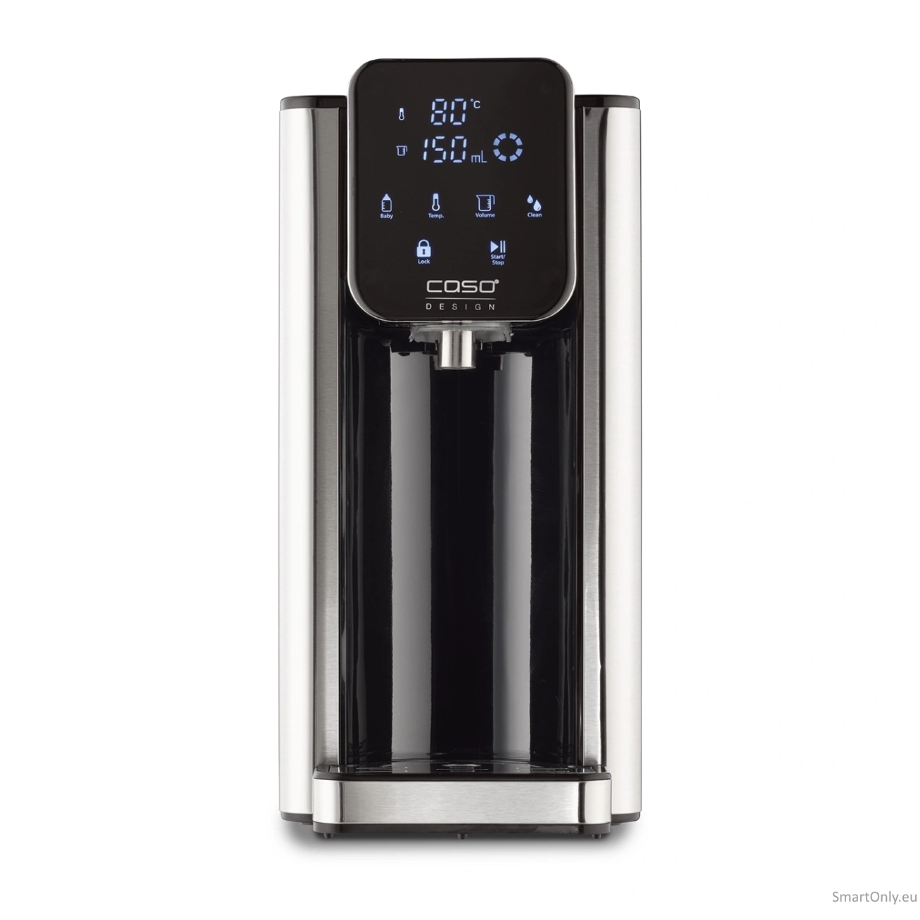 Caso HW 666 Inox | Turbo Hot Water Dispenser | Electric | 2200-2600 W | 2.7 L | Plastic/Stainless Steel | Stainless steel/Black
