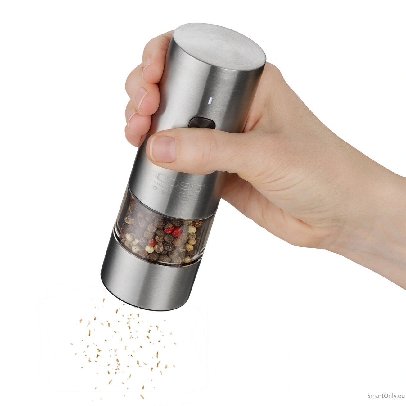 Caso Salt and Pepper Grinder | SpiceDuo | Electric | Housing material Stainless steel | Lithium 6