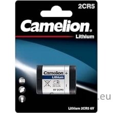 Camelion 2CR5 6V 1BL ličio baterija, 1 vnt. Camelion 2CR5 6V 1BL ličio baterija, 1 vnt.