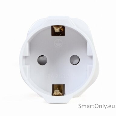 Cablexpert AC power adapter, EU Schuko socket to UK plug, 13 A | A-AC-EUFUKM-01 | Power adapter Cablexpert AC power adapter, EU Schuko socket to UK plug, 13 A | A-AC-EUFUKM-01 | Power adapter