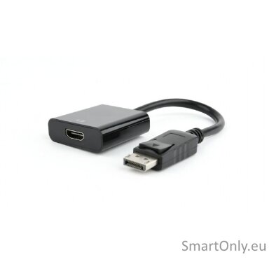 Cablexpert DisplayPort to HDMI adapter cable, Black | Cablexpert