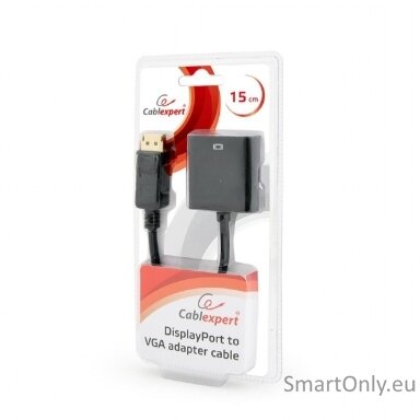 Cablexpert DisplayPort to VGA adapter cable, Black | Cablexpert