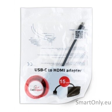 Cablexpert USB-C to HDMI adapter, Black | Cablexpert