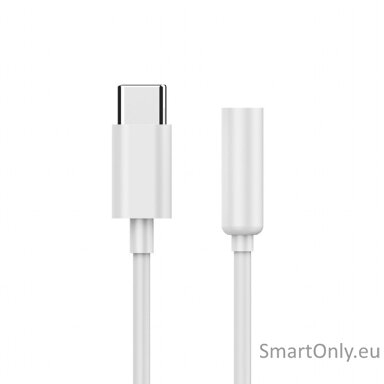 Cablexpert | USB type-C plug to stereo 3.5 mm audio adapter cable, White | A-CM-3.5F-01 Cablexpert | USB type-C plug to stereo 3.5 mm audio adapter cable, White | A-CM-3.5F-01