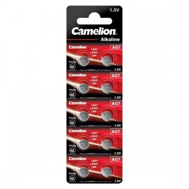 Camelion AG7 LR927 395 batteries 10 psc