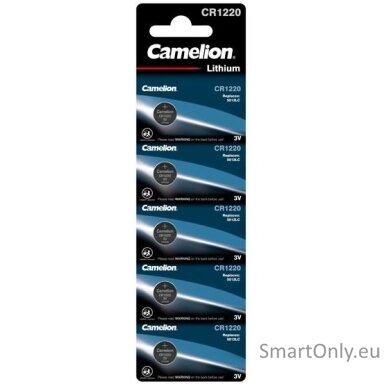 Camelion CR1220 5BL Lithium battery coin 5 pcs