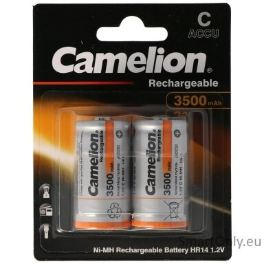 camelion-hr14-c-3500mah-ikraunamos-baterijos-2-vnt camelion-hr14-c-3500mah-ikraunamos-baterijos-2-vnt