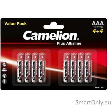 Camelion LR03 AAA Plus batteries 8pcs