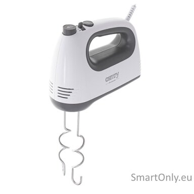 Camry | Hand mixer | CR 4220w | Hand Mixer | 300 W | Number of speeds 5 | Turbo mode | White Camry | Hand mixer | CR 4220w | Hand Mixer | 300 W | Number of speeds 5 | Turbo mode | White