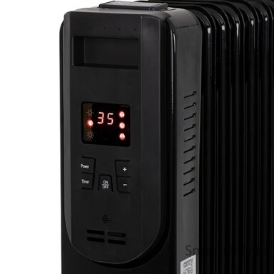 Camry | Heater | CR 7813 | Oil Filled Radiator | 2500 W | Number of power levels 3 | Black