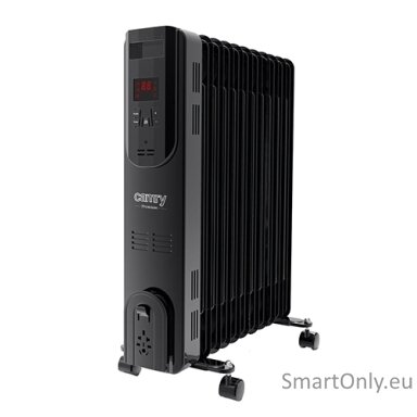 Camry | Heater | CR 7813 | Oil Filled Radiator | 2500 W | Number of power levels 3 | Black